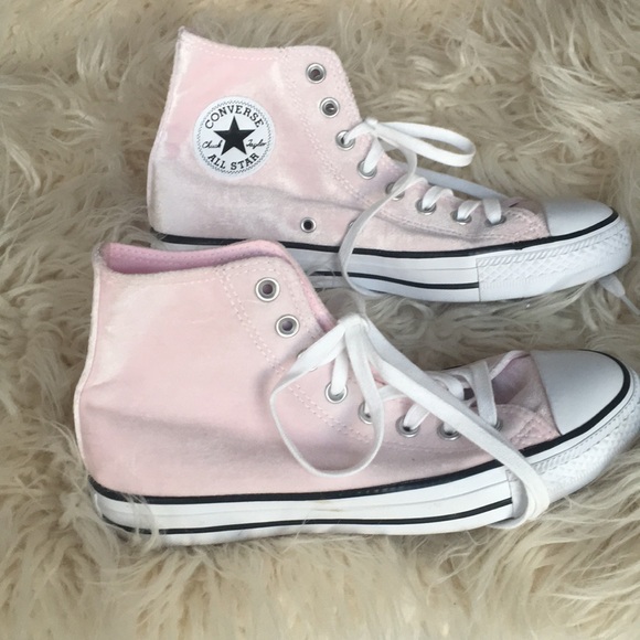 Converse Shoes - Velvet Converse Chuck Taylor All Stars High Tops